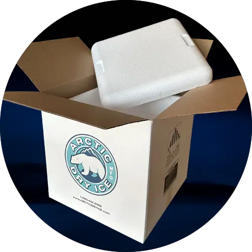 Arctic Dry Ice - Insulated shipping box